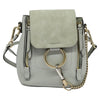 Chloe Faye Backpack Leather and Suede