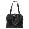 Salvatore Ferragamo Gancini Tote Patent leather