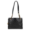 Chanel Vintage Shopping Tote Quilted Lambskin