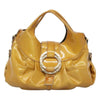 Secondhand Bvlgari Chandra Hobo Yellow Patent Leather Bags