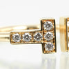 Secondhand Tiffany & Co. T Wire Ring 18K Yellow
