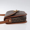 Secondhand Celine Vintage Macadam Shoulder Bag Canvas and