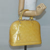 Secondhand Louis Vuitton Alma Handbag Monogram Vernis