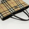 Secondhand Burberry Nova Check Tote canvas check pattern