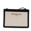 Secondhand Balenciaga Navy Pochette Canvas and