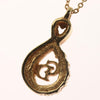 Secondhand Christian Dior Vintage CD Pendant Necklace