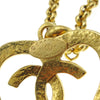 Secondhand Chanel CC Heart Pendant Necklace