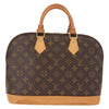 Louis Vuitton Alma Handbag Monogram Canvas