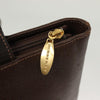 Secondhand Burberry Handle Tote Brown Leather Accessories