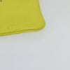 Secondhand Balenciaga Supermarket Pouch Yellow Leather Accessories