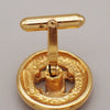 Secondhand Chanel Round CC Plate Cufflinks