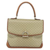 Celine Vintage Macadam Handbag Canvas and Leather