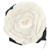 Secondhand Chanel Vintage Camellia Round Evening Bag Lambskin and