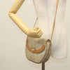Christian Dior Vintage Honeycomb Shoulder Bag Canvas