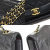 Secondhand Chanel Vintage Diana Flap Bag Quilted Caviar