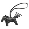Hermes So Black GriGri Rodeo Bag Charm Leather
