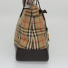 Secondhand Burberry Nova Handbag Check Pattern