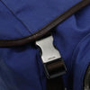 Secondhand Prada Logo Backpack Blue Canvas Bags