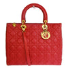 Christian Dior Vintage Lady Dior Bag Cannage Quilt Lambskin