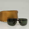 Secondhand Gucci Eyewear Sunglasses Gold Metal Accessories