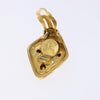 Secondhand Chanel Vintage Earring Gold Metal Jewelry