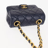 Secondhand Chanel Square Classic Single Flap Top Handle Bag Quilted