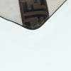 Secondhand Fendi Mania Logo Zip Pouch Inlaid