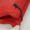 Secondhand Bottega Veneta Intrecciato Red Leather Bags