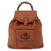 Gucci Vintage Bamboo Backpack Leather