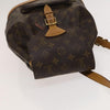 Louis Vuitton Vintage Montsouris Backpack Monogram Canvas