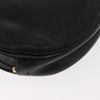Christian Dior Vintage CD Chain  Shoulder Bag Leather