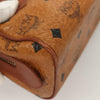 Secondhand MCM Visetos logogramme Handbag Canvas and