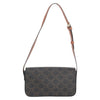 Celine Triomphe East-West Shoulder Bag Triomphe Coated Canvas
