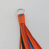 Loewe Anagram Bag Charm Key Holder Metal with Leather