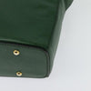 Secondhand Celine Shoulder Bag Green Leather Bags