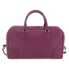 Secondhand Loewe Amazona Bag Purple Leather Bags