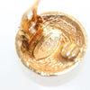 Secondhand Chanel Vintage CC Round Clip-On Earrings