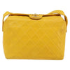Secondhand Chanel Vintage CC Fold Over Shoulder Bag Quilted