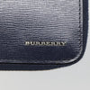 Burberry Reeves Double Zip Organizer Wallet Leather