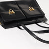 Salvatore Ferragamo Gancini Tote Patent leather