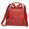 Secondhand Gucci Bamboo Tassel Backpack