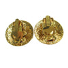 Secondhand Chanel Vintage CC Round Clip-On Earrings