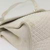 Secondhand Bally Handbag White Leather Bags