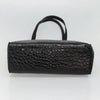 Secondhand Salvatore Ferragamo Vintage Vara Bow Tote Lizard Embossed