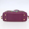 Secondhand Loewe Amazona Bag Purple Leather Bags