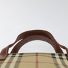 Secondhand Burberry Top Handle Tote Haymarket