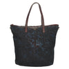 Secondhand Prada Convertible Tote Printed Tessuto with Saffiano