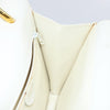 Secondhand Celine Gancini Handbag White Leather Bags
