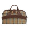 Secondhand Burberry Nova check boston bag