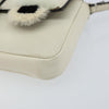 Secondhand Fendi Monster Baguette White Leather Bags